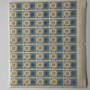 World Against Malaria Stamps Scott #1194 4 Cent Sheet of 50 Full Healthcare 1962